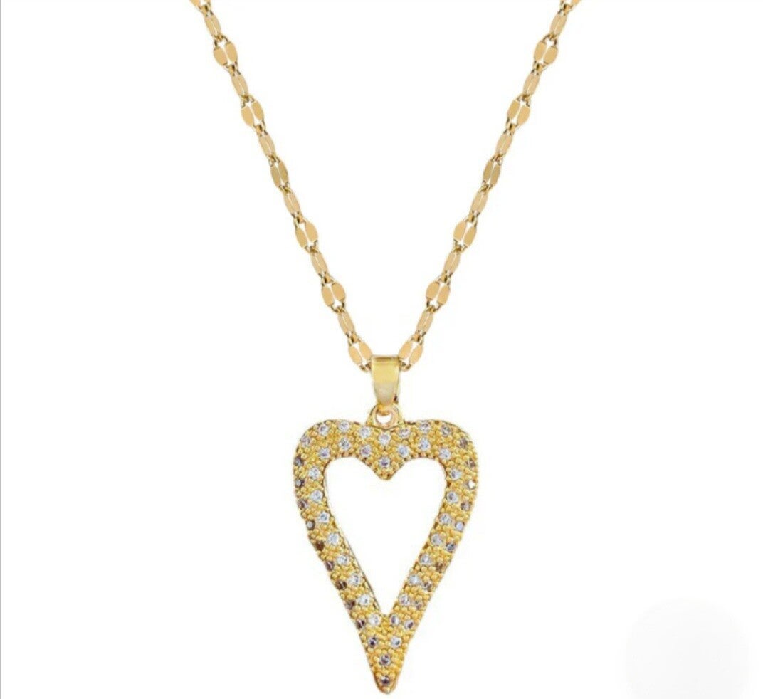 Charming heart ketting