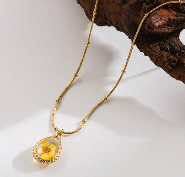 Flora Yellow Ketting