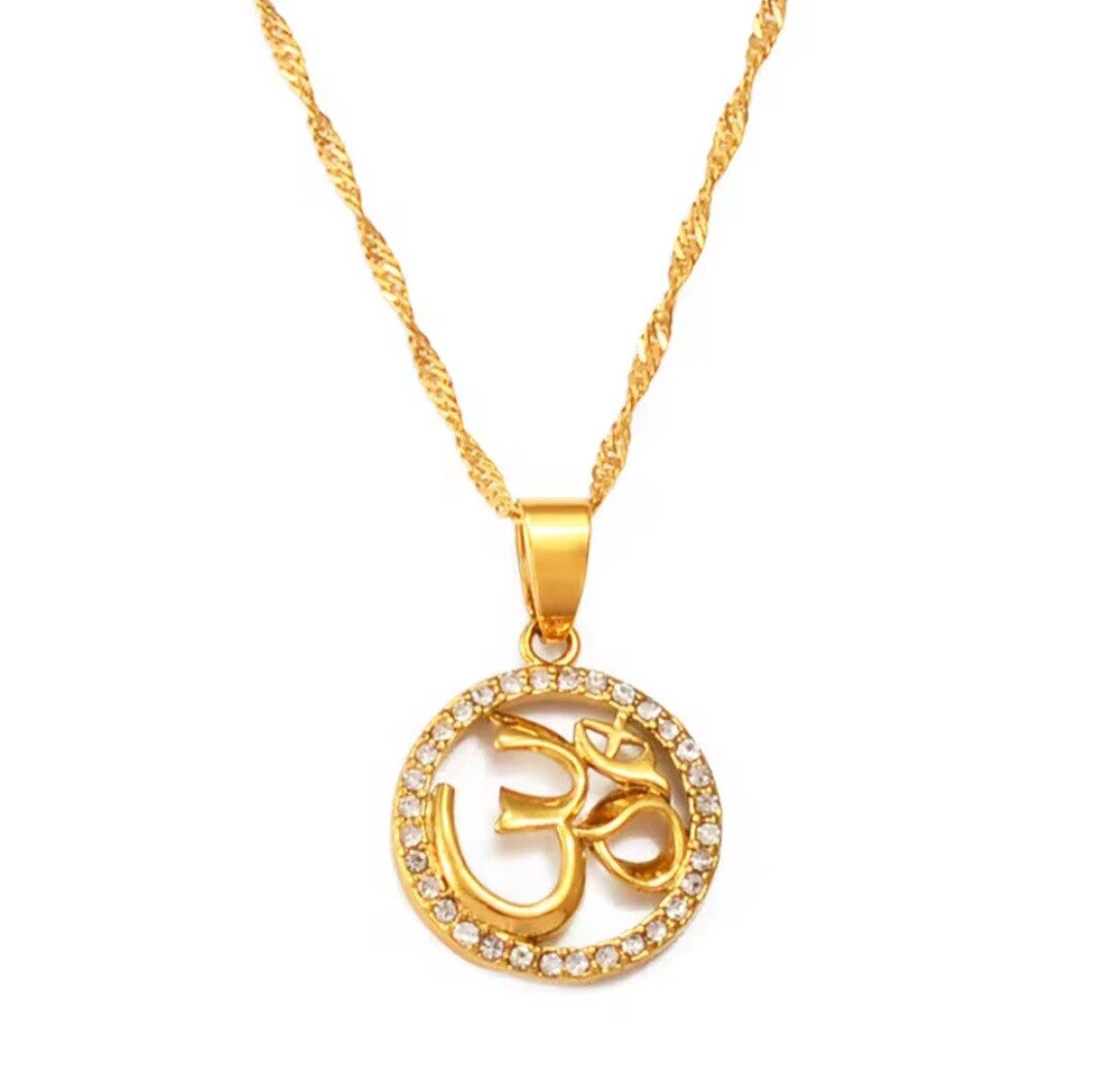 Ohm Diamond Ketting