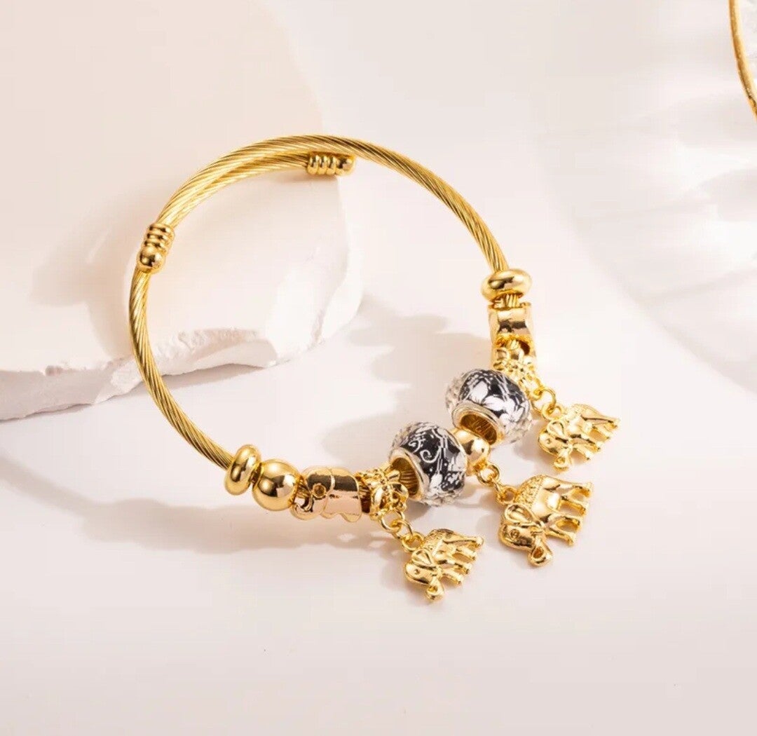 Elephant Love Bedelarmband