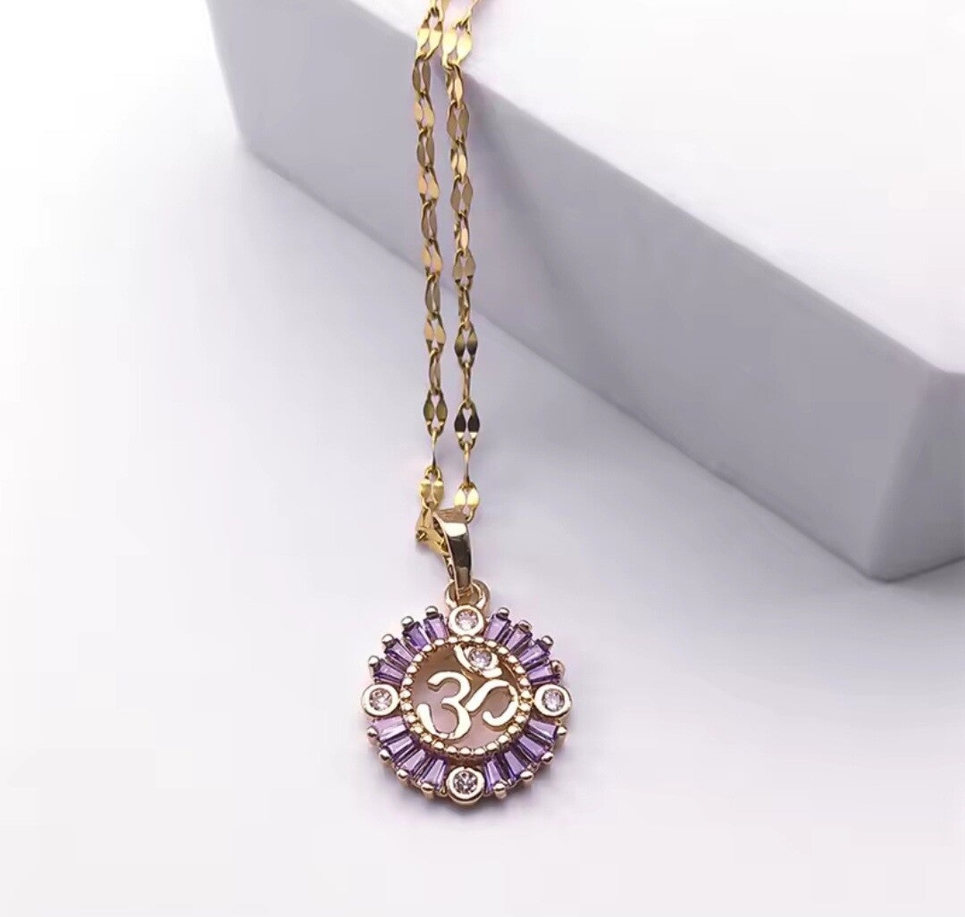 Ohm Purple Ketting