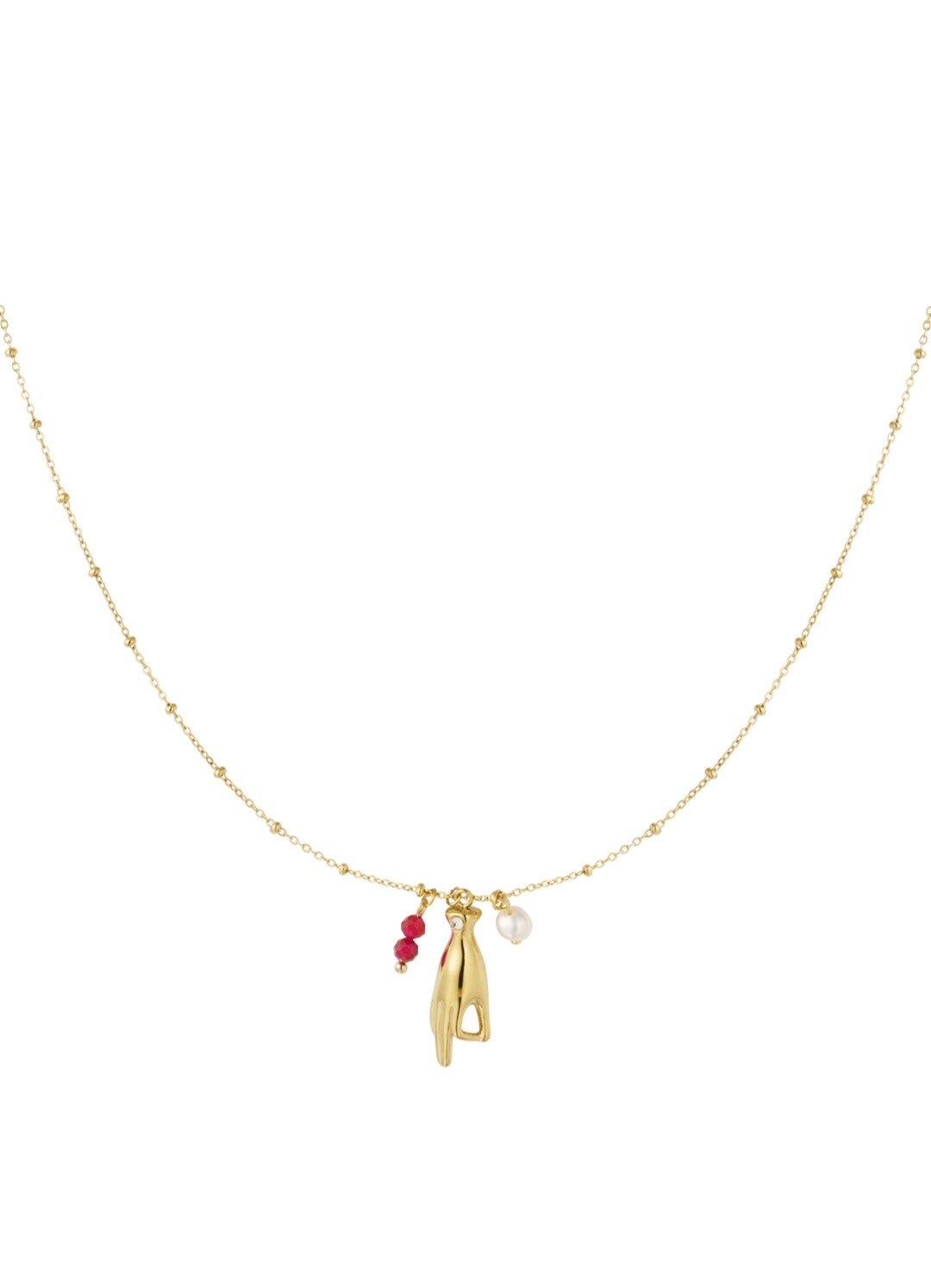 Funky Ketting Fushia