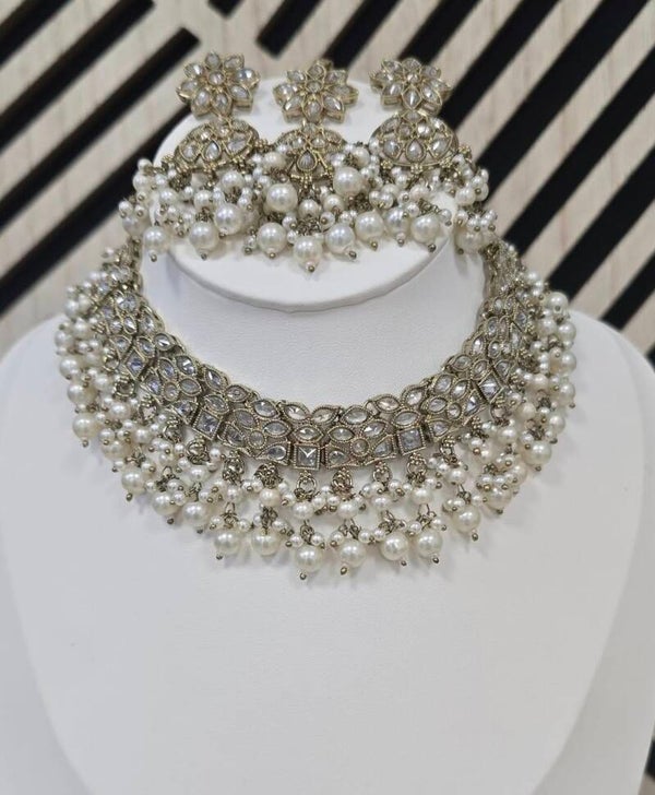 Necklace Set Aanya Wit