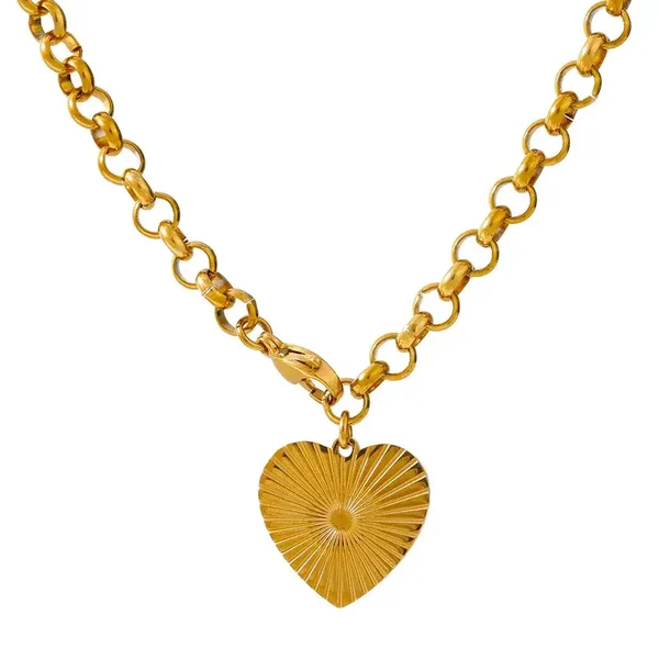 Chunky love Gold Ketting