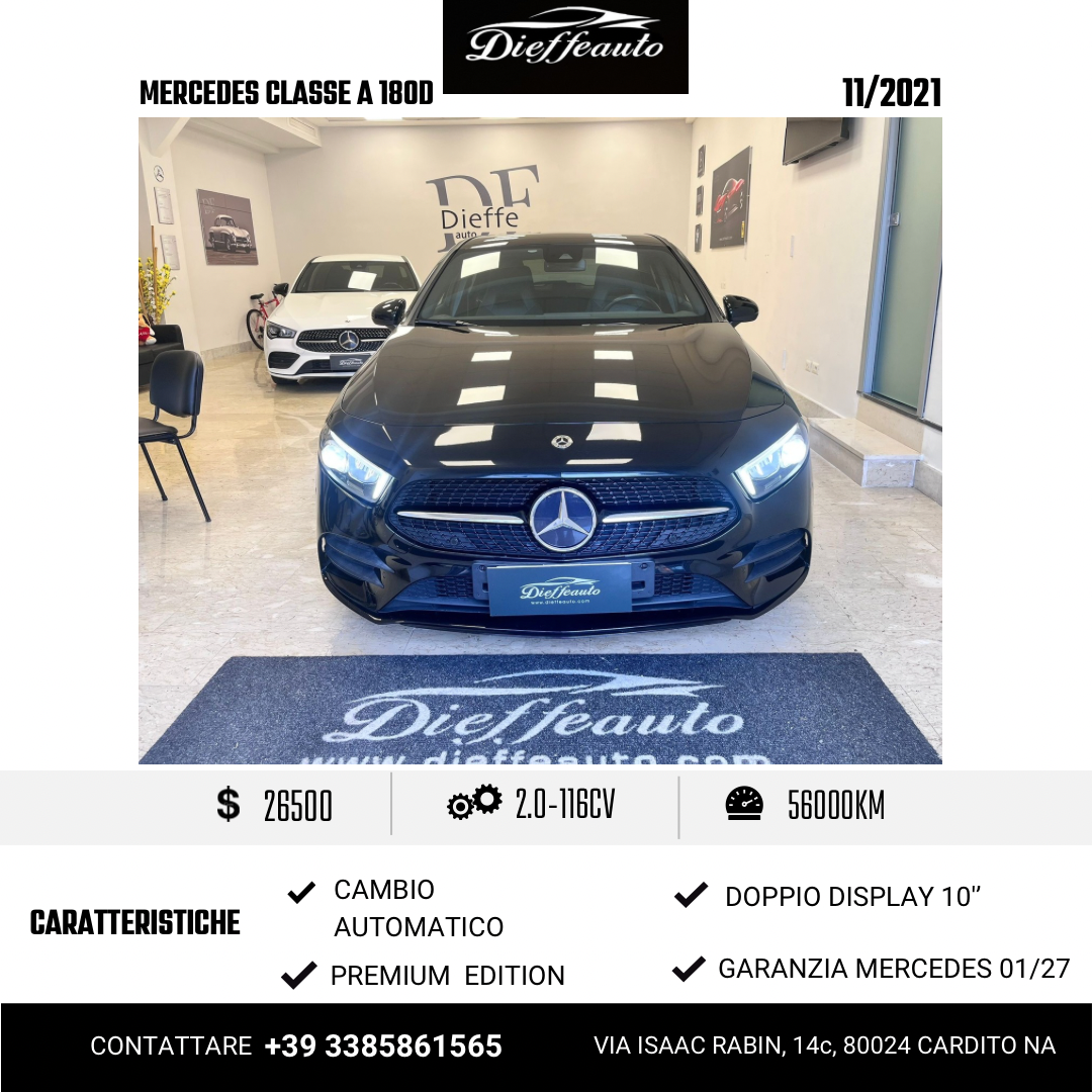 MERCEDES CLASSE A 180 D