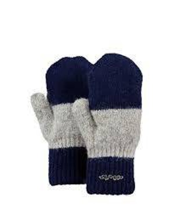 Barts Eyre mitts grijs