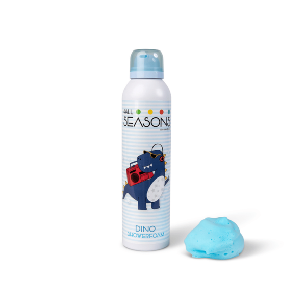4AllSeasons Shower Foam blue dino