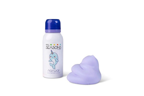 4AllSeasons Shower Foam Purple Narwal
