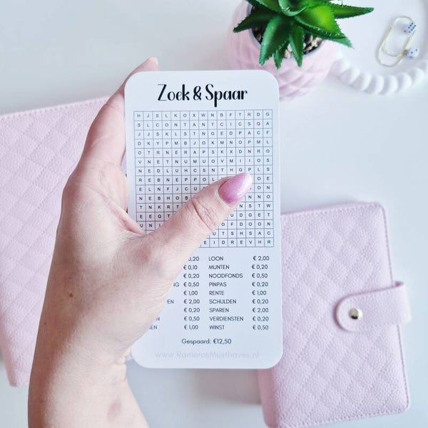 Zoek & Spaar - Challenge A6