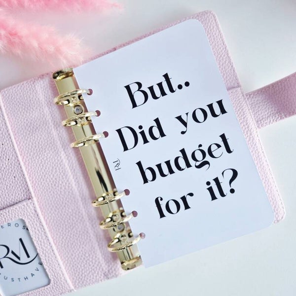 Did You Budget For it? - Cover A6