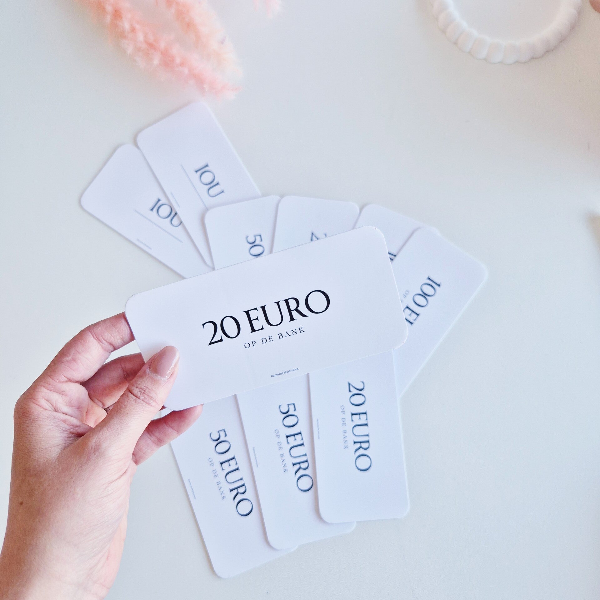 Placeholders - Neutraal - Set van 10