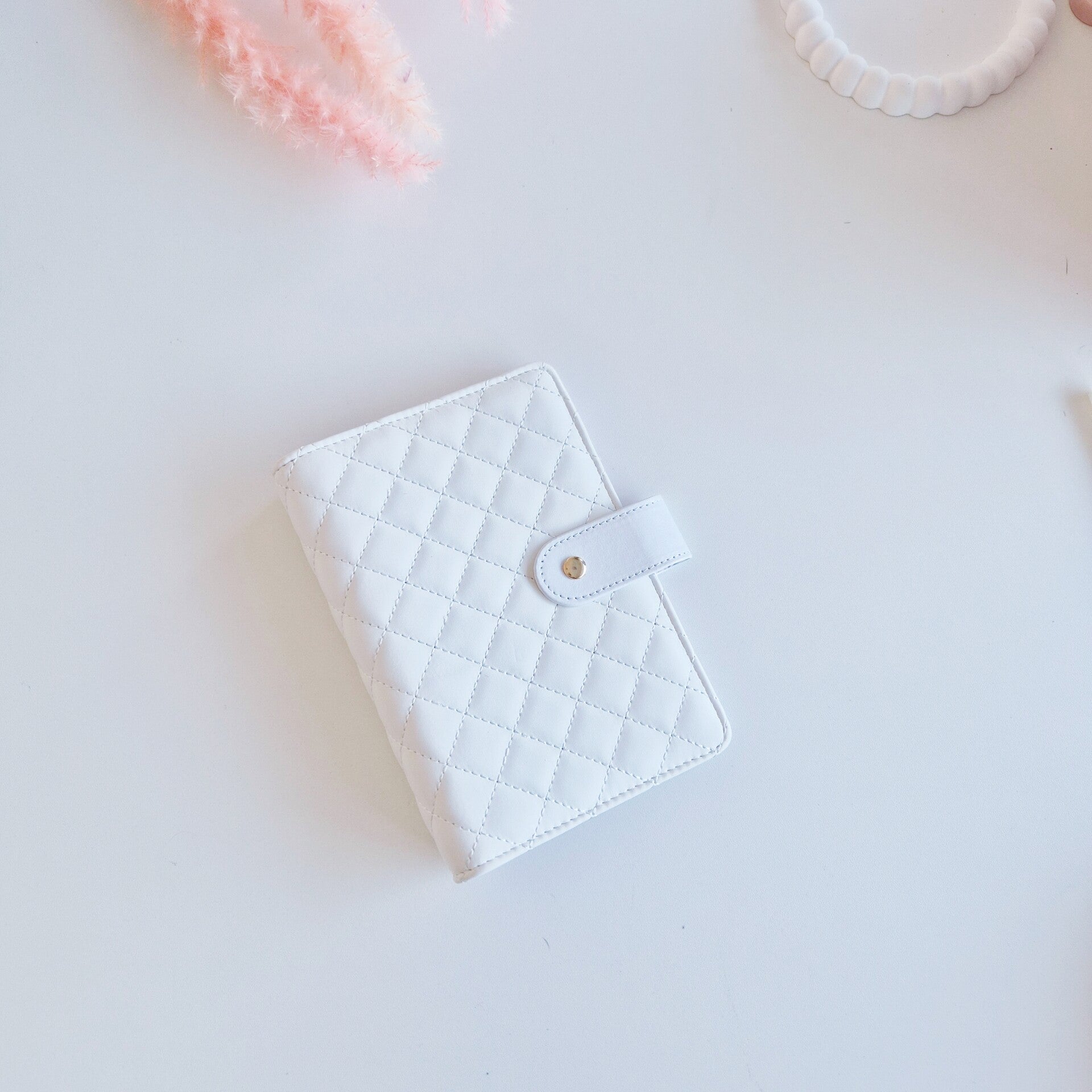 Budget Binder - Quilted Wit Roze - A6