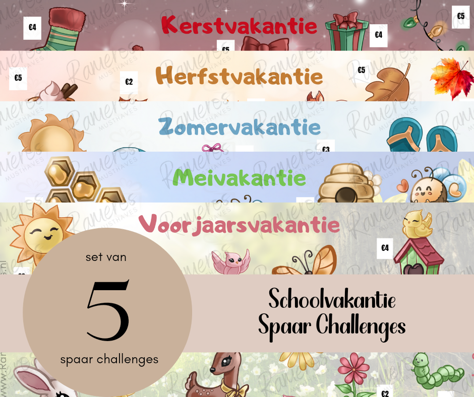 Schoolvakantie - Challenge A6