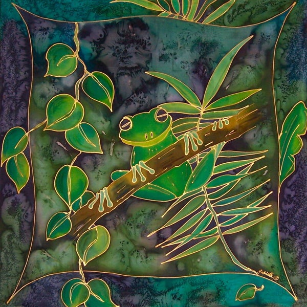 Brillentuch klein Frosch