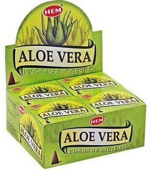 Encens HEM Cônes Aloe Vera