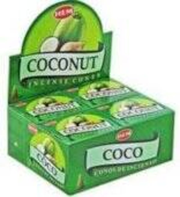 Encens HEM Cônes Noix de Coco