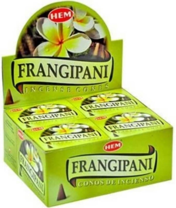 Encens HEM Cônes Frangipane