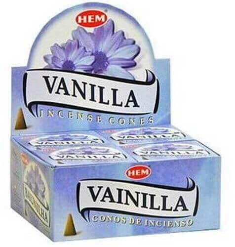 Encens HEM Cônes Vanille