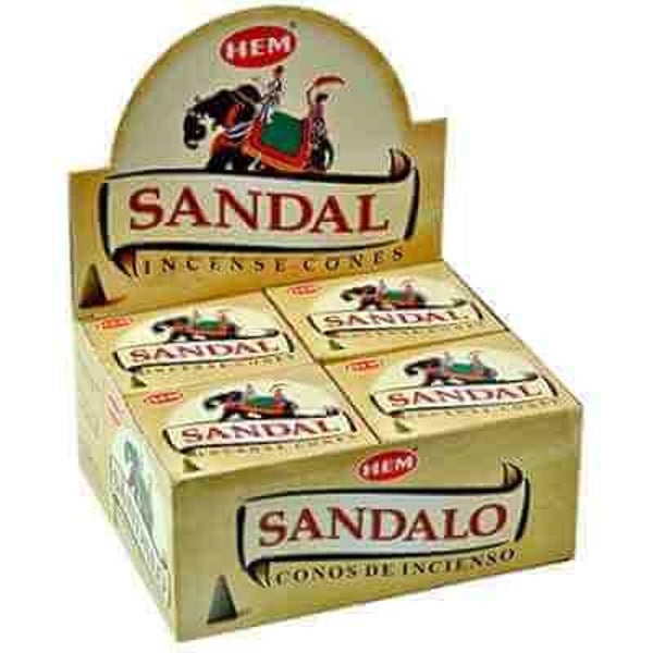 Encens HEM Cônes Santal