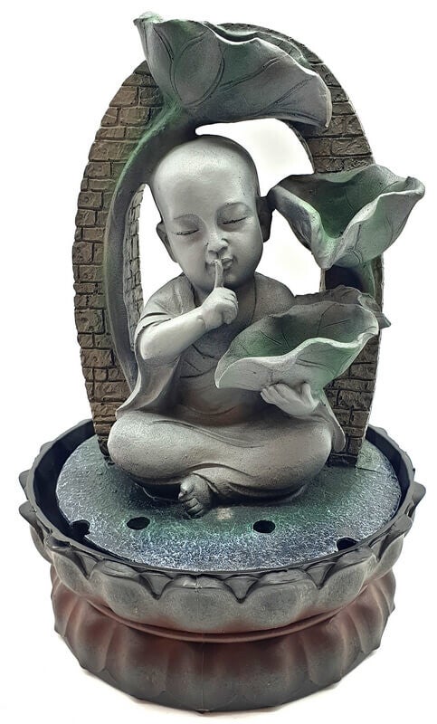 Fontaine Résine Moine Silencieux