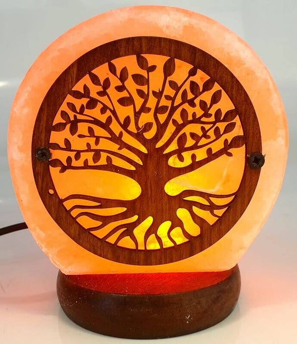 Mini Lampe de Sel USB Arbre de Vie
