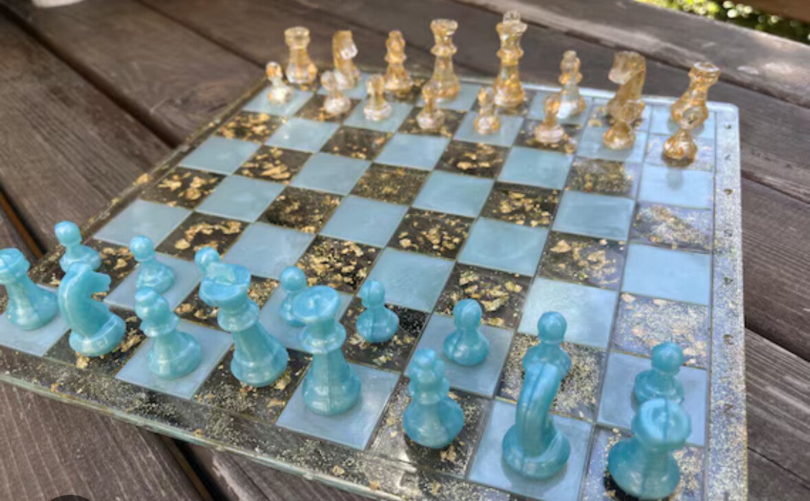 Schachbrett klein inkl. 32 Spielfiguren