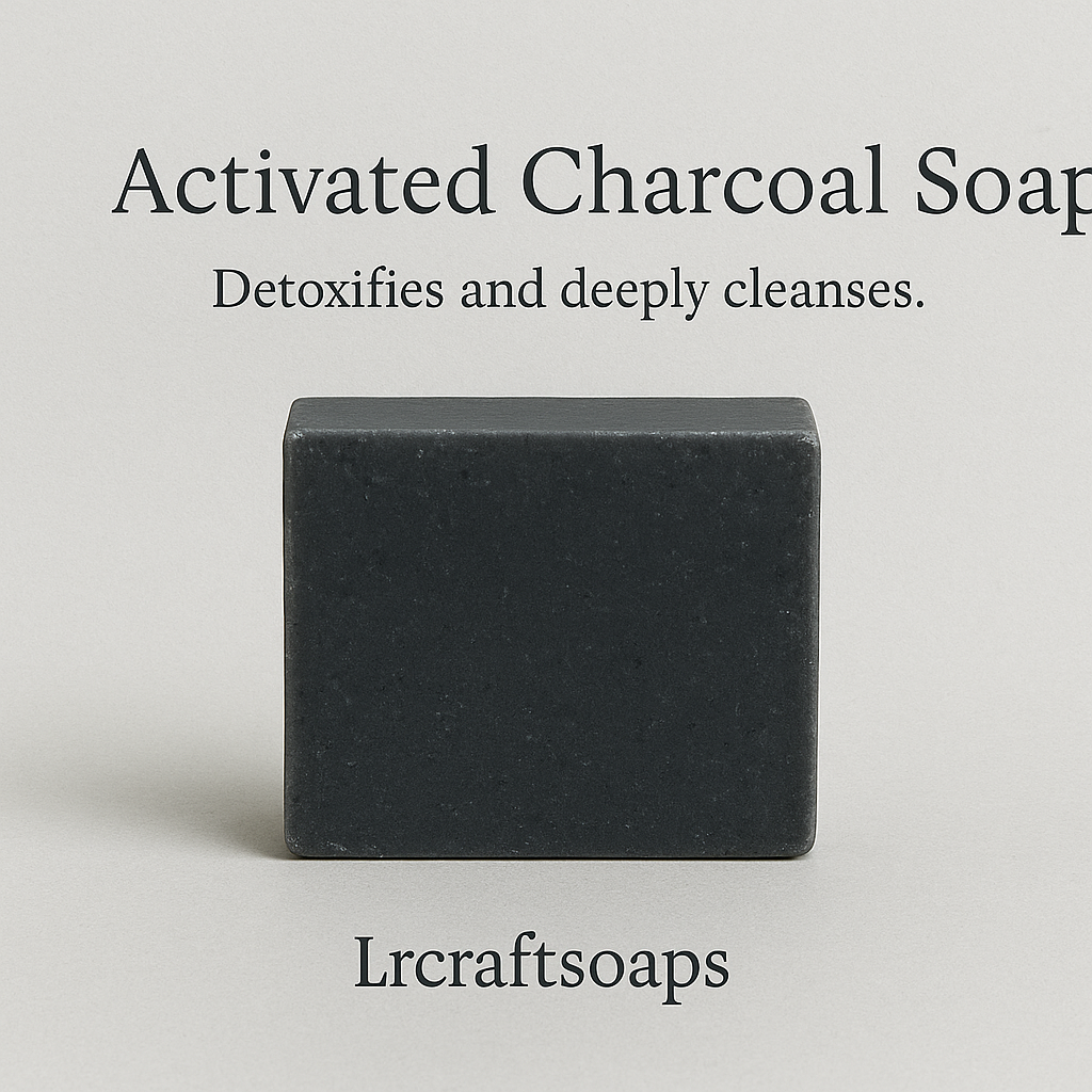 Activated carbon soap