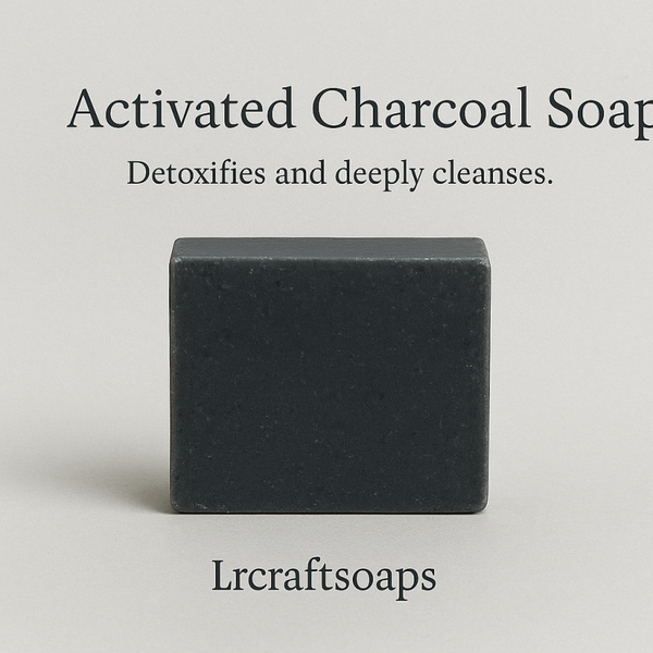 Activated carbon soap