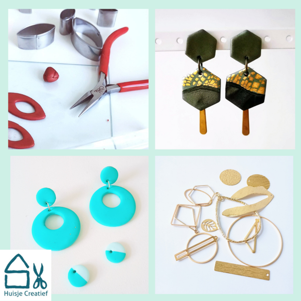 Workshop oorhangers in polymeerklei de basis