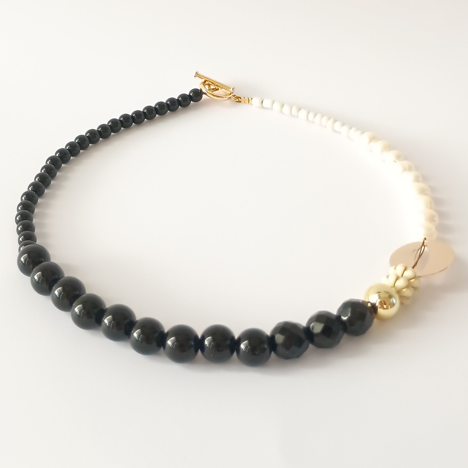 ketting zwart - wit