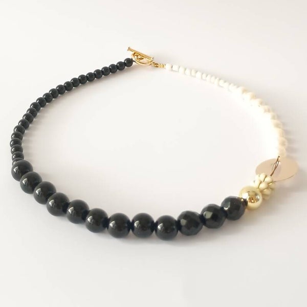 ketting zwart - wit