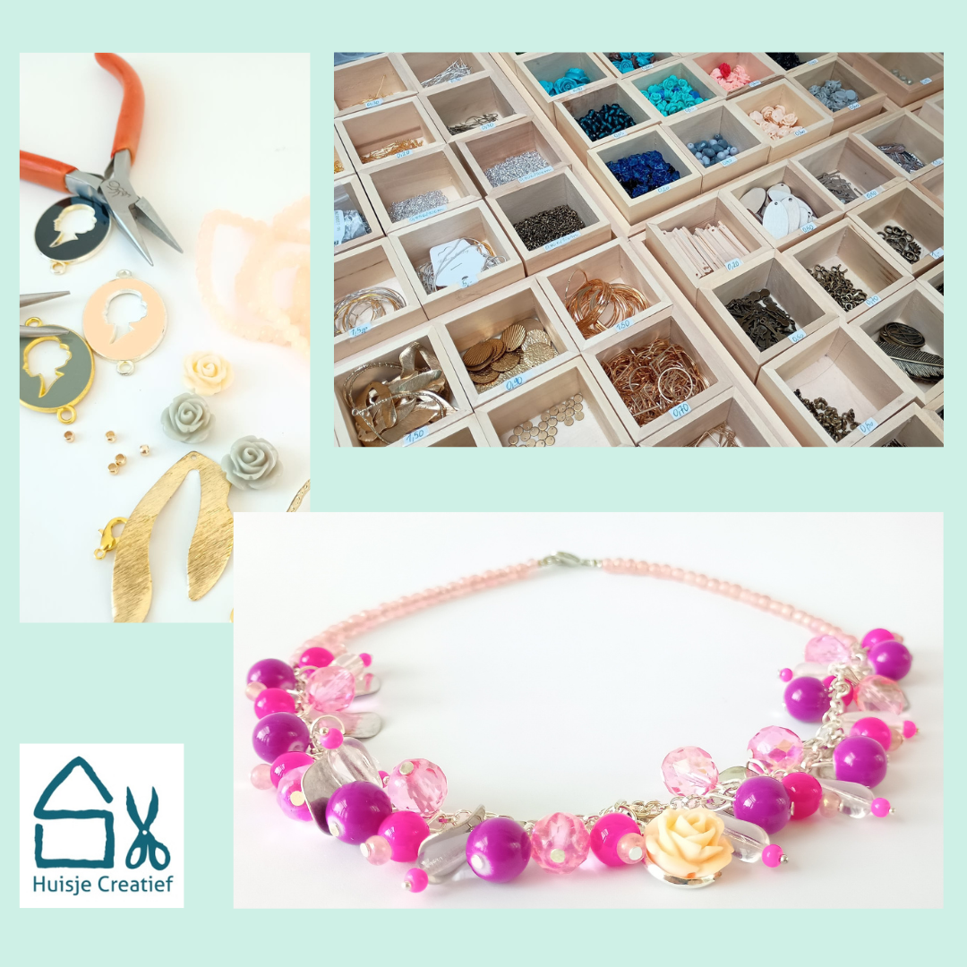 Workshop ketting met bedels