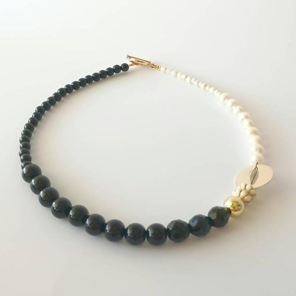 ketting zwart - wit