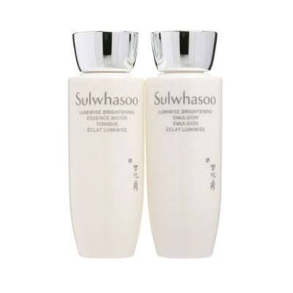 SULWHASOO - Duo Emulsion  Eclaircissante 25 Ml -Water essence tonique Eclat Lumiwize  25 Ml Lumiwize -