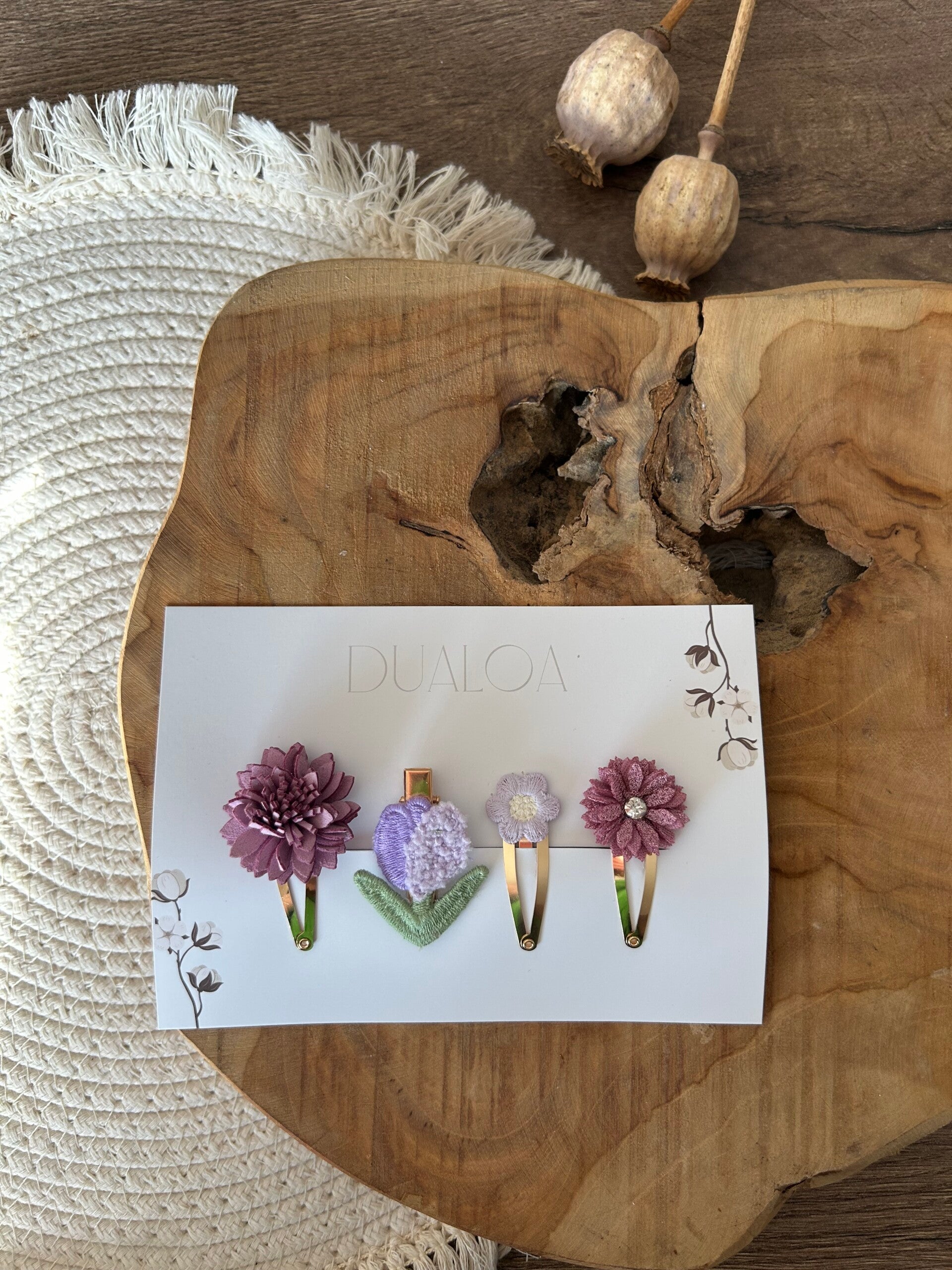 Tulp set paars