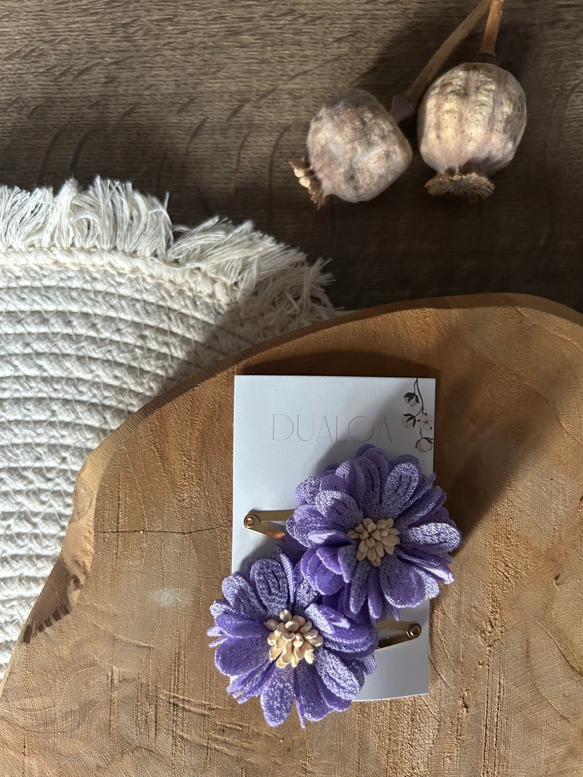 Duo XL bloem Lila