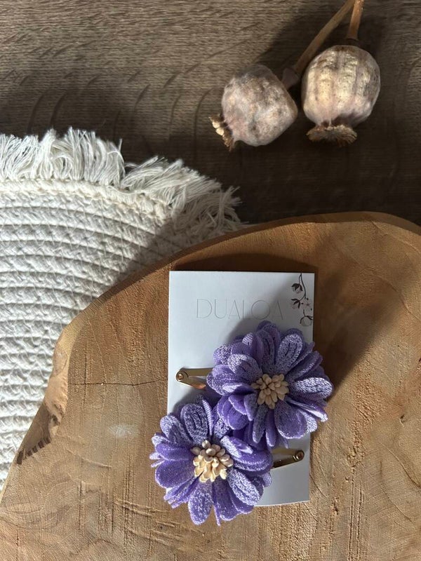 Duo XL bloem Lila