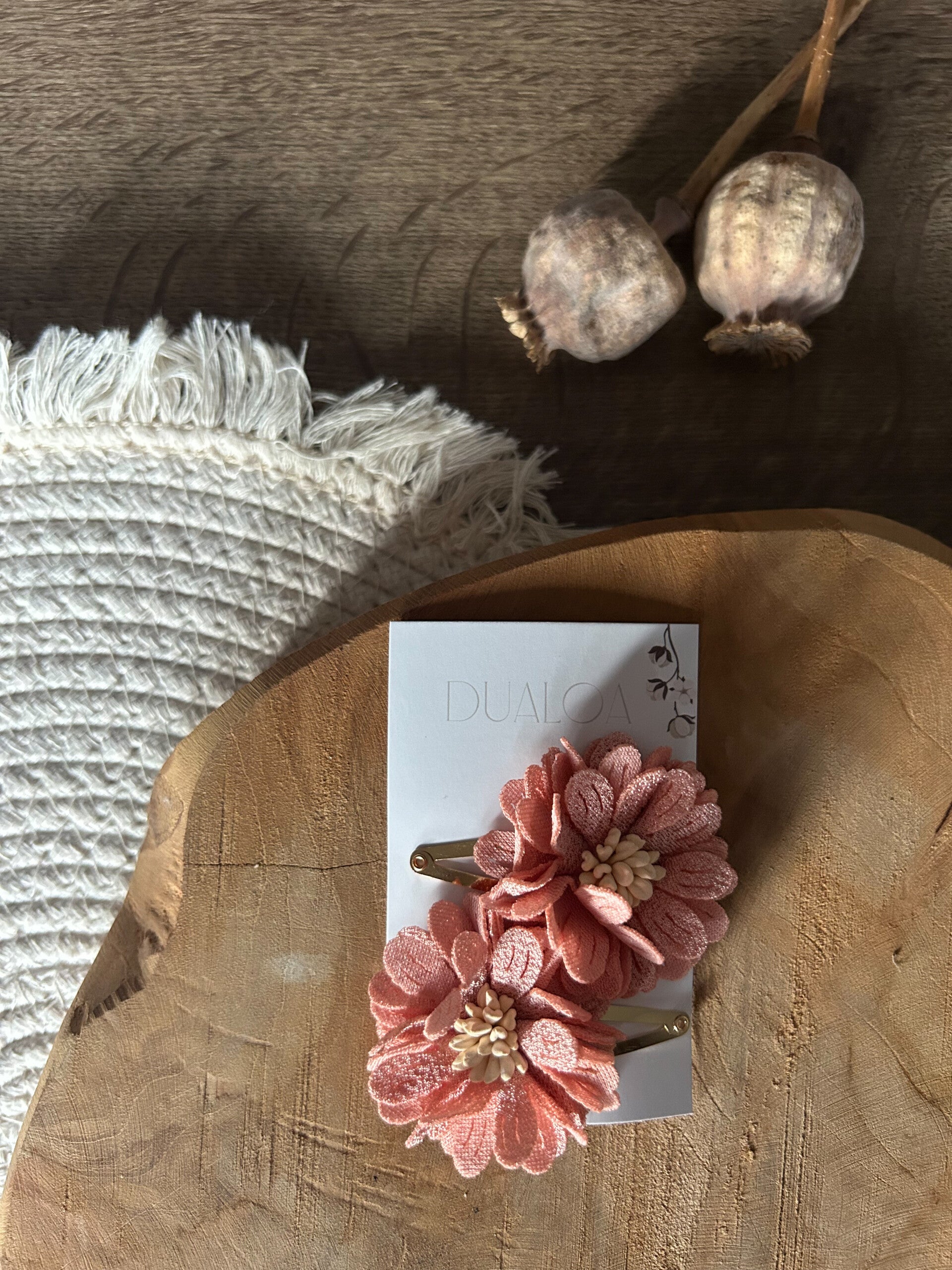 Duo XL bloem Oudroze