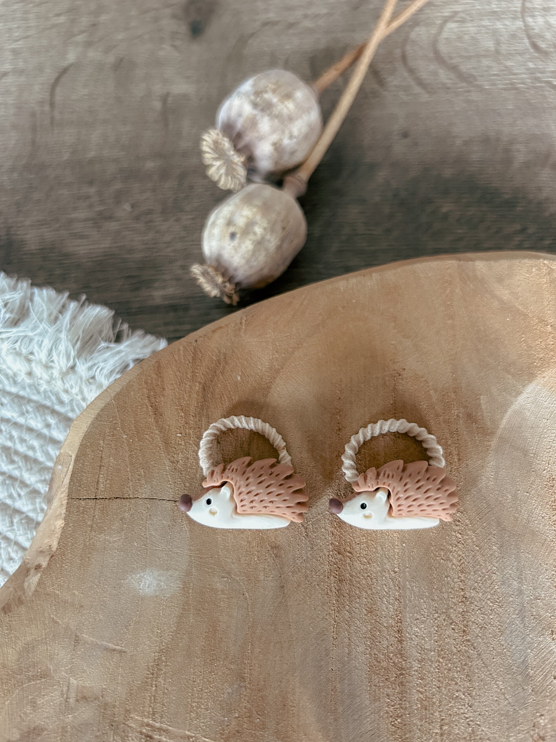 Haarelastiekjes Egel mini