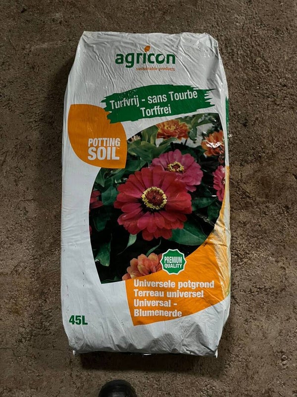 Veenvrij - Universele potgrond: Bloemen en planten 45L