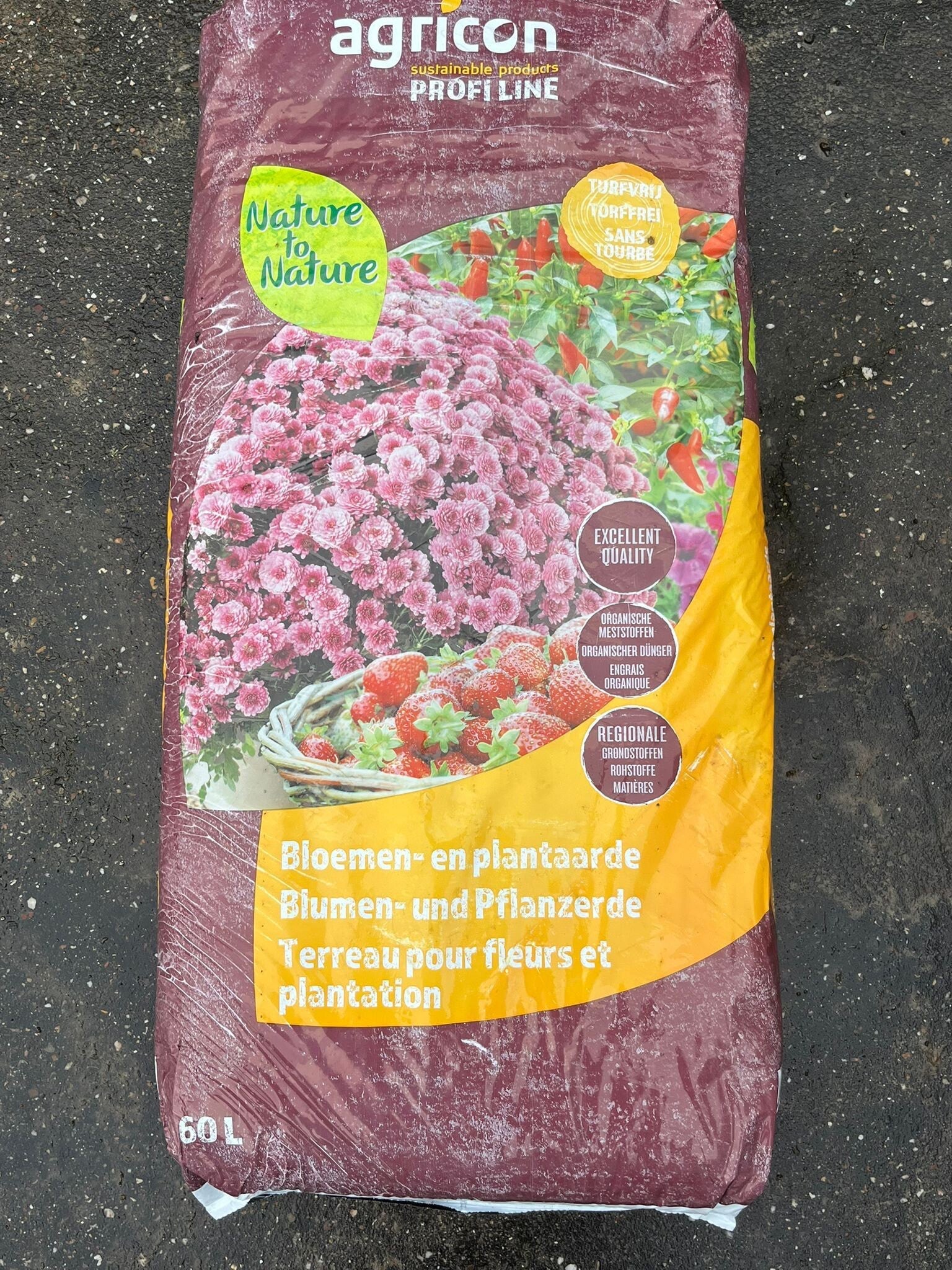 Week-Actie: Veenvrij - Universeel: Bloemen en planten met organische meststoffen 60L & 40L