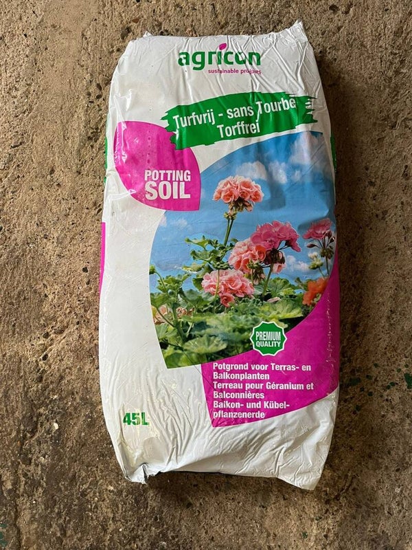 Week-Actie: Veenvrij - Potgrond voor terras- en balkonplanten 45L