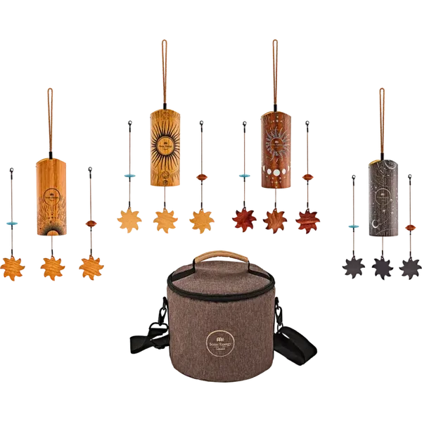 Meinl Sonic Energy - Cosmic Bamboo Chimes full set of 4 and bag