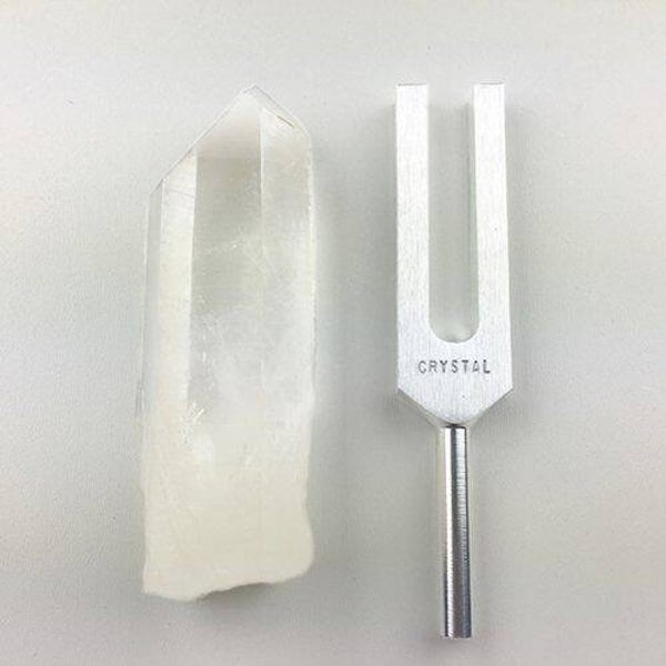Crystal Resonator tuning fork by Jonathan Goldman