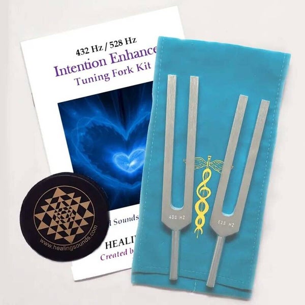 Jonathan Goldman - 432 Hz & 528 Hz Intention Enhancer Tuning Fork Kit