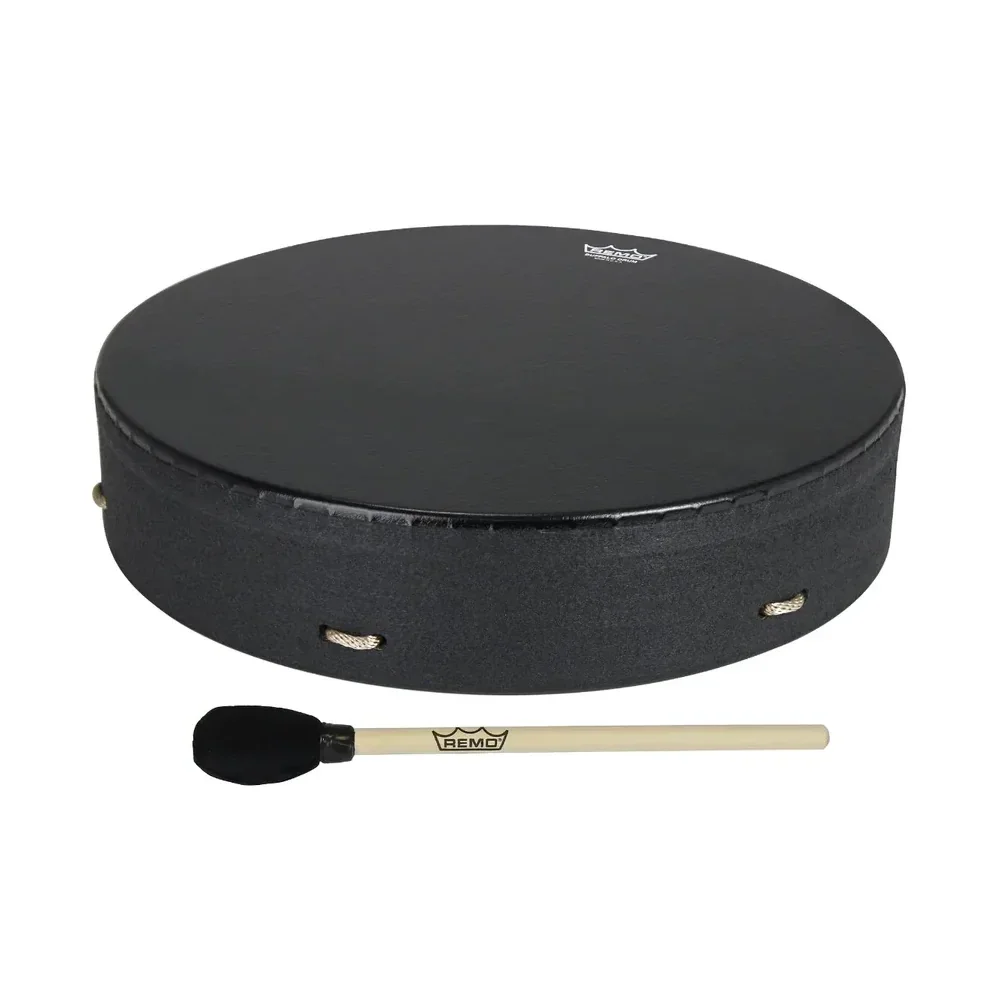 Remo - Buffalo Drum Black Baha 16 Inch