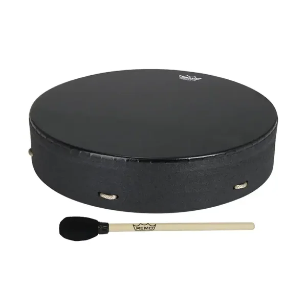 Remo - Buffalo Drum Black Baha 16 Inch