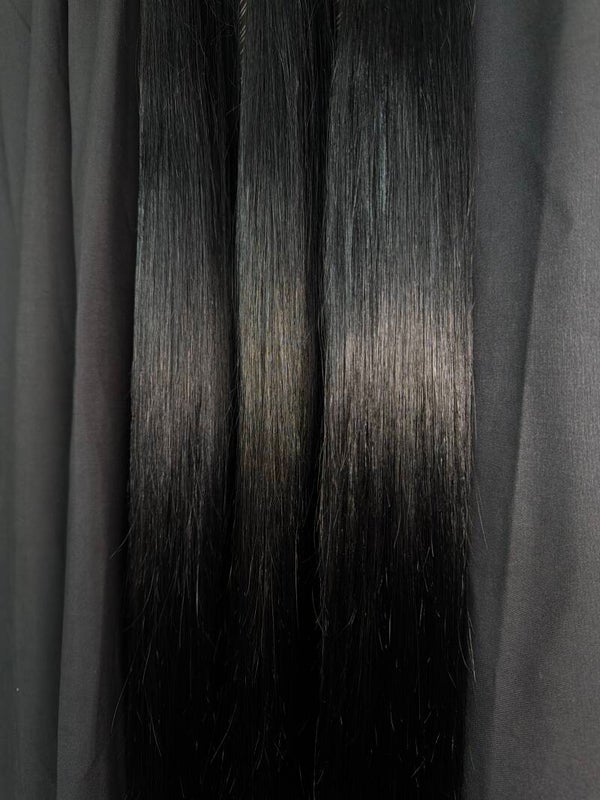 STRAIGHT JET BLACK BUNDELS