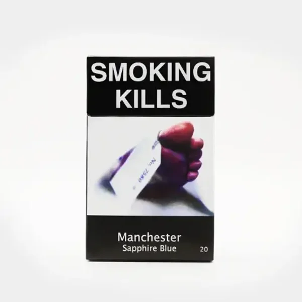 Manchester sapphire blue