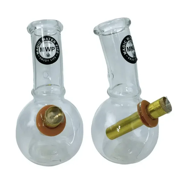 Mini glass bong